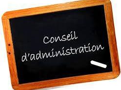 conseil adminsitration